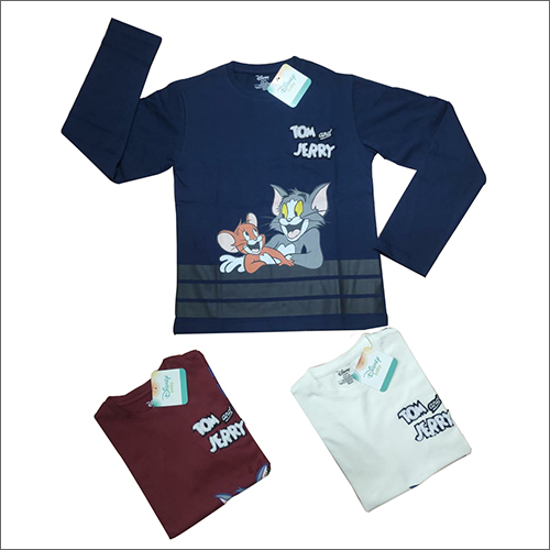 Full Sleeve Kids Printed T-Shirt