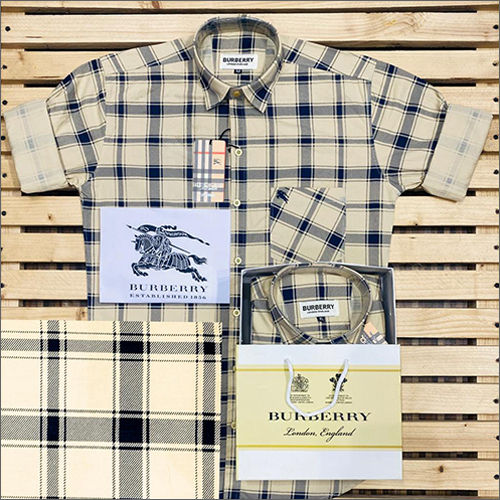 Mens Cotton Checks Shirts