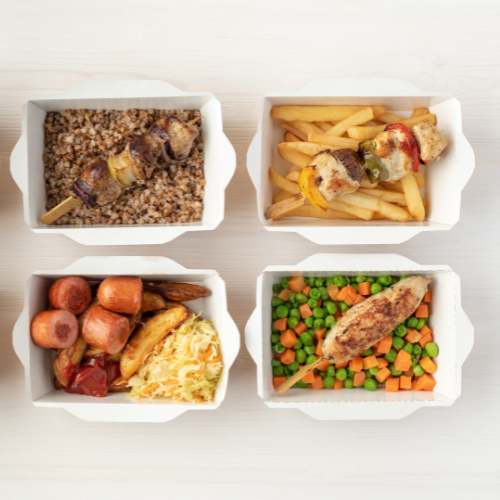 Disposable Paper Lunch Box