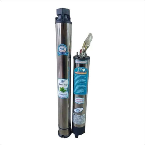 Stainless Steel 3 Hp V4 Single Phase Submersible Pump