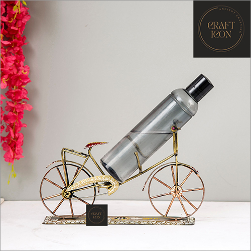 Golden Metal Bottle Holder