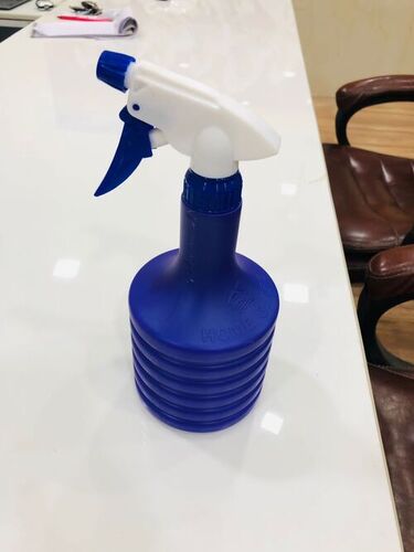 Multi-Purpose Flat Spray Bottle - Plastic 25x10cm Blue | Adjustable Spray Lightweight Easy To Use Durable Versatile for Various Applications