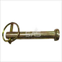 Hitch Pin - Metal, Standard Size, Golden Color | Ideal For Power Weeder And Tillers, Robust & Rustproof, Designed For 5-10hp Engines