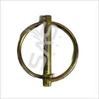 Round Lynch Pins - Solid Rust-proof Metal, Golden Finish | Durable & Reliable For Tractors, Hand Crank Start Method, Built For Agriculture