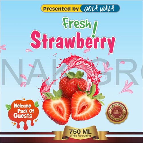 750ml Strawberry Sharbat Syrup