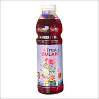 750ml Fresh Gulab Sharbat Syrup - Plastic Bottle, Sweet Taste