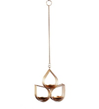 Gold Iron Tea Light Holder