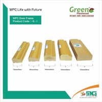 Green Plastwood WPC Door Frame