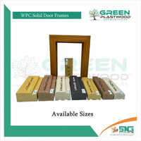 Green Plastwood WPC Moulded Chaukhat