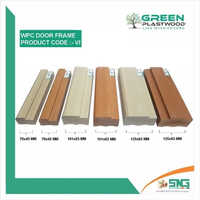 Teakwood WPC Window Frame