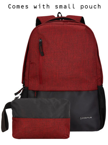 Vogue 26 Litre Maroon College Bag Design: Plaiin