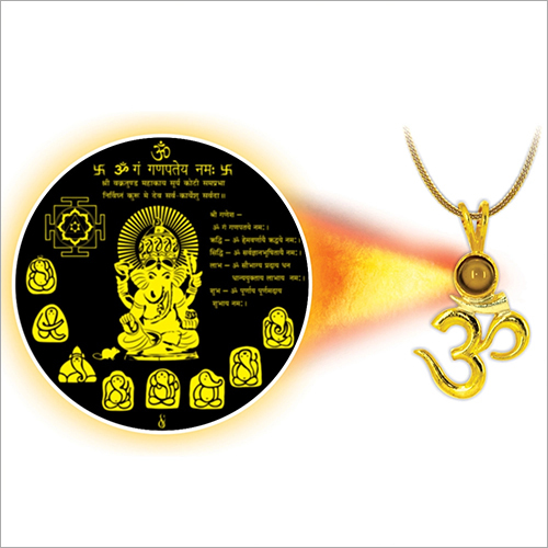 Ashtvinayak Ganesh ji OM Pendent