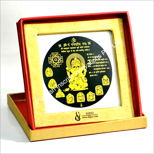 Polishing Ashtvinayak Ganesh Ji Picture Frame