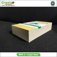 Three Layer WPC Solid Sheet