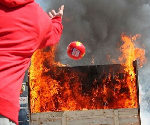 Fire Extinguisher Ball Application: Industrial