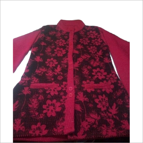 Ladies Floral Printed Cardigan
