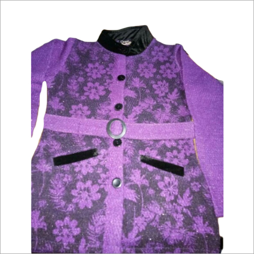 Ladies Purple Cardigan