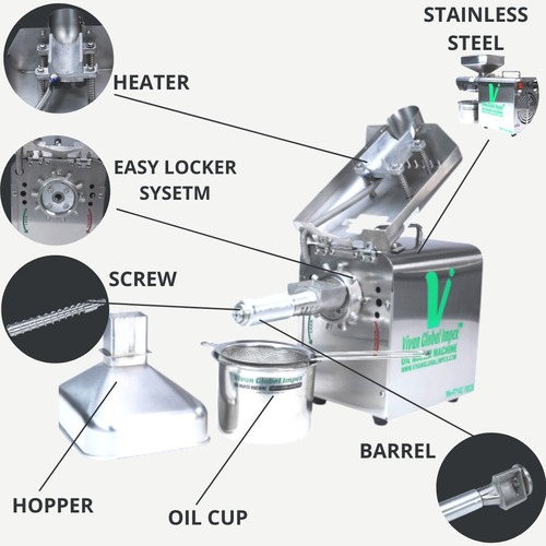 Mini Commercial Oil Press Machine
