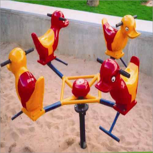 Outdoor Playground Plastic Merry Go Round