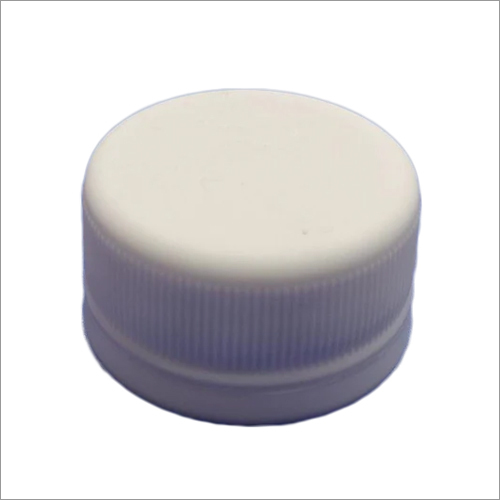 White Plastic Soda Water Cap With Wad- Liner Size: 28 Mm