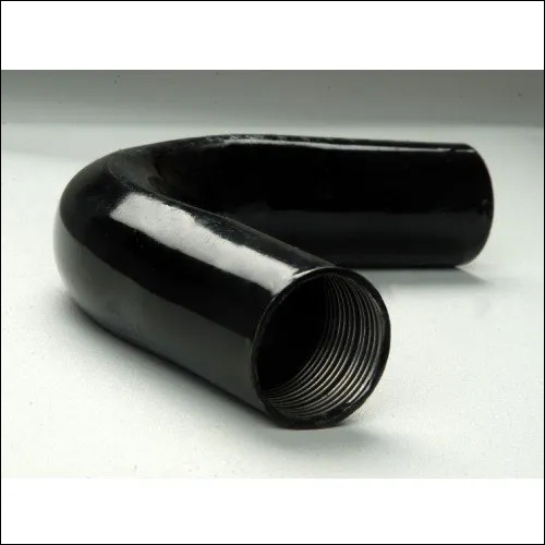 MS Conduit Bends - Mild Steel, 25 mm Size, Black Color | Heavy Type for Industrial Usage