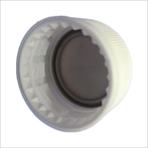 White Plastic Soda Water Cap With Wad Liner