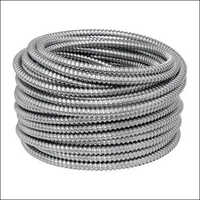 Gi Flexible Conduit Pipe - Gi, Outer Diameter 13mm To 100mm, Thickness 0.20mm To 0.30mm, Silver, Round Shape, Galvanized Surface Treatment