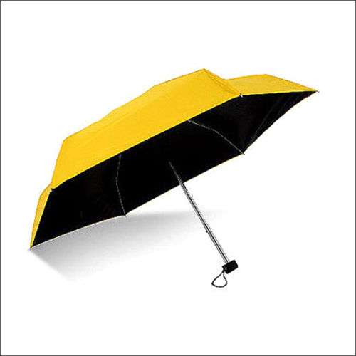 Yellow Three Fold Umbrella