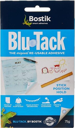 Bostik re-usable adhesive 75g.
