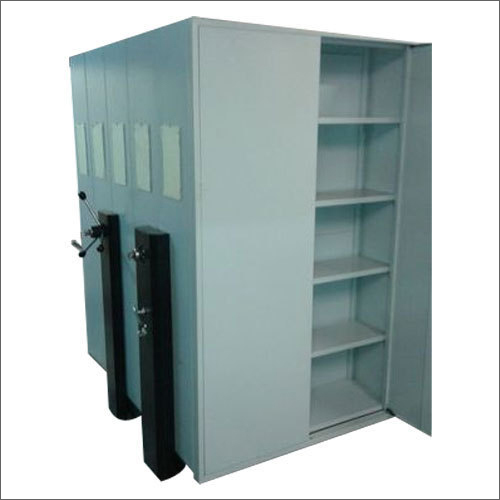 Grey Ss Mobile Compactor Storage System