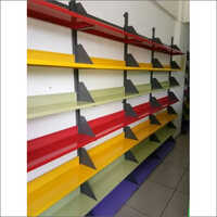 Multicolor Stainless Steel Library Racks