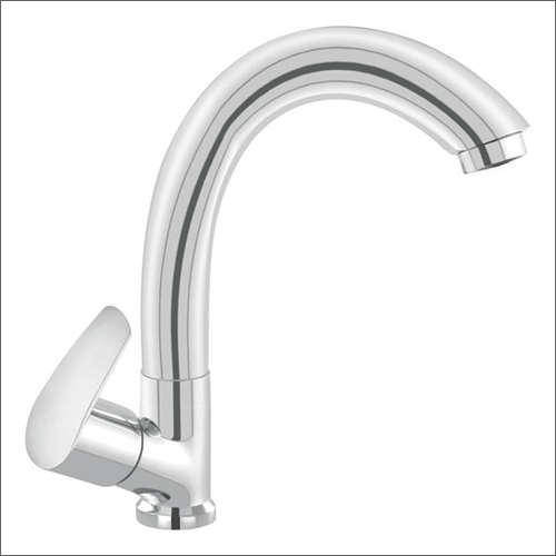 Swan Neck - Stainless Steel, Brass | Glossy Finish, Unique Design for Reduced Water Spread