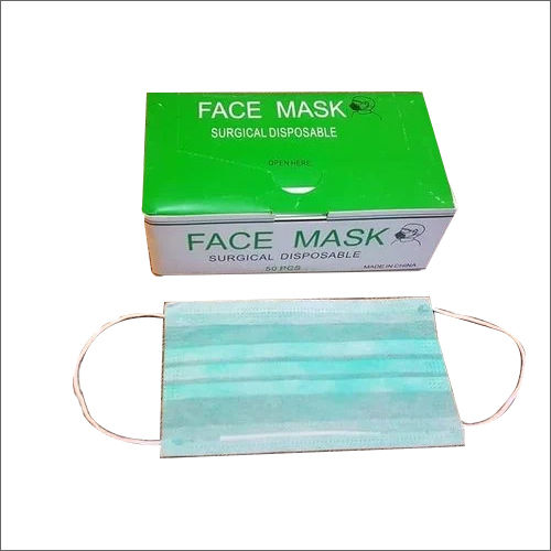 Blue Surgical Disposable Face Mask