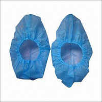 Disposable Surgical Shoe Cover - Non Woven, 100 Pieces, Blue | Material: 100% Cotton, Shape: Oval, Grade: A, Disposable Type: Shoe Cover