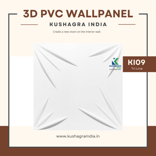 3D Wall Panel (Tri Line By KUSHAGRA INDIA COMPANY