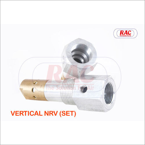 Mild Steel Air Compressor Vertical Nrv Set