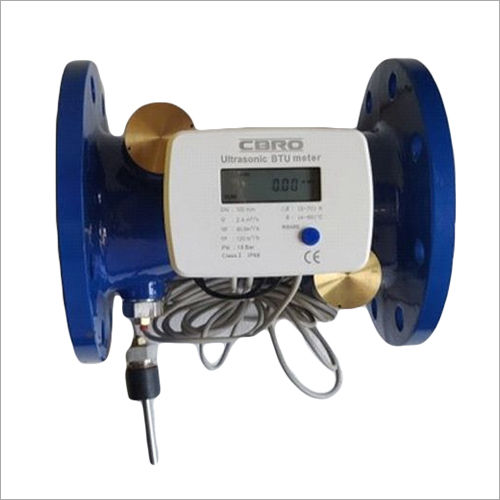 Inline Ultrasonic Btu Meter Blue