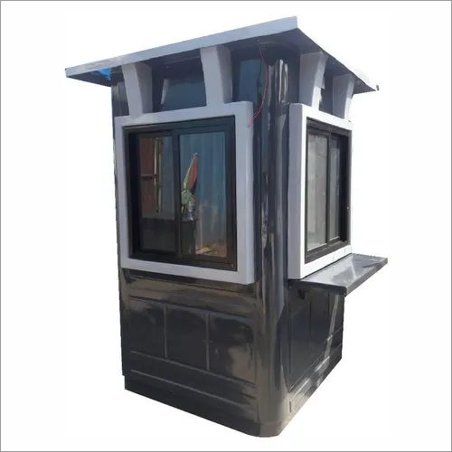 As Per Requirements Frp Plain Roof Security Cabin