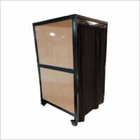 Ladies Frisking Booth - Frp Material, 4x4x6.5 Inch Dimensions | Modular Design For Guard Room Use