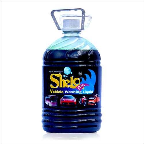 Black Shelo Excel Vehicle Washing Liquid