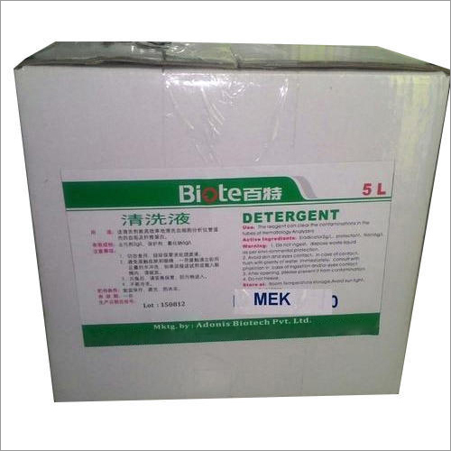 Detergent Mek Hematology Reagents Shelf Life: 12-18 Months