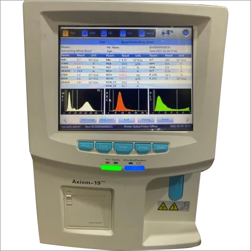 Fully Automatic Axiom-19 Vet Hematology Analyzer