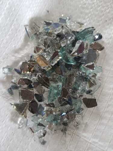 Difrent Color Glass Crushed Stone Chips Cuttel For Industrial And Construction Used Size: 1-3 Mm