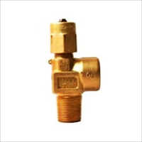 Premium Oxygen Cylinder Valves - Brass Material | Designed For Industrial Usage, Exceptional Durability And Reliability