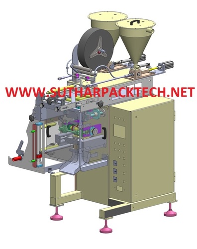 TWIN PACK MACHINE FOR HAIR DIE AND DEVELOPER