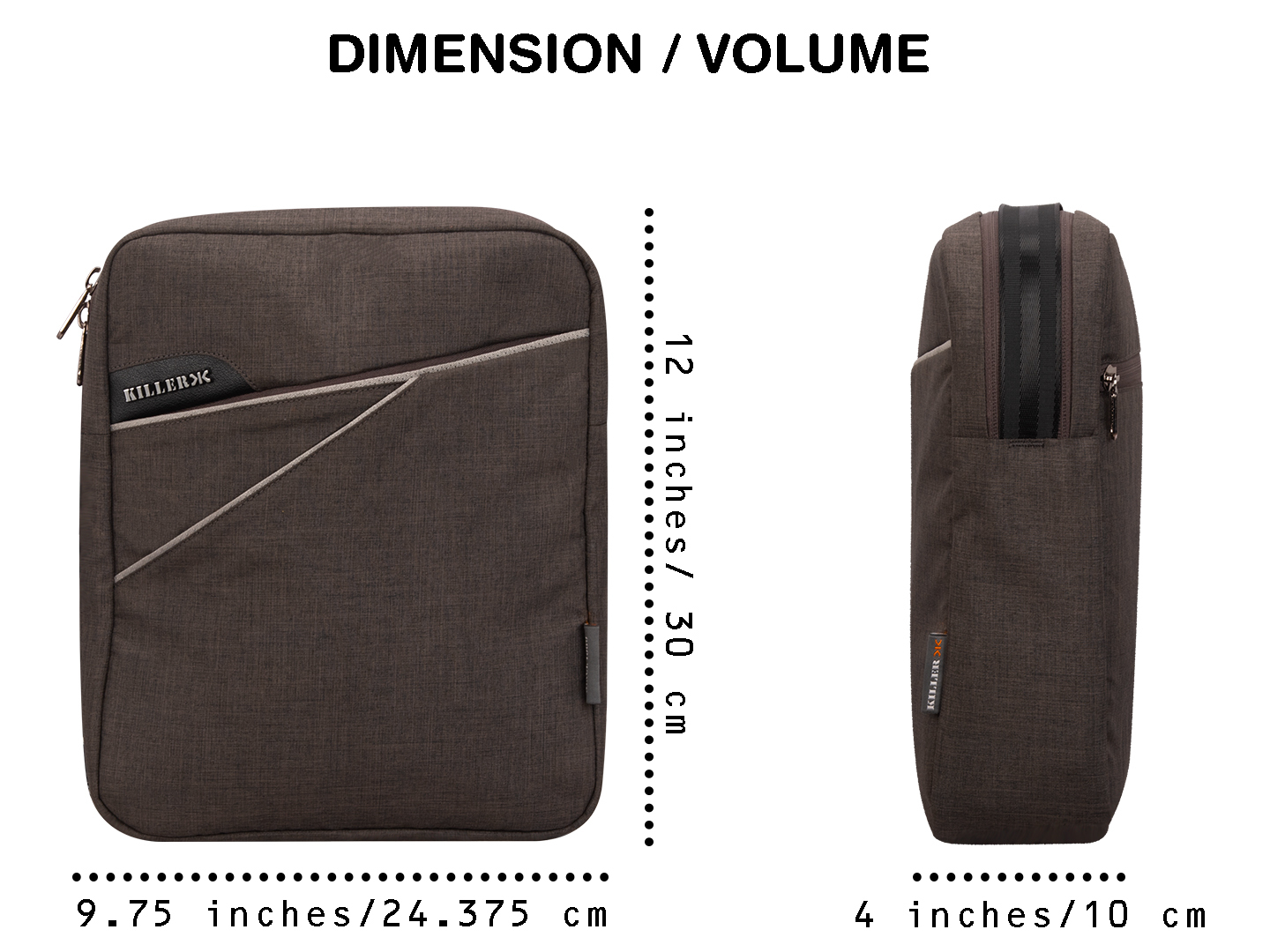 Adelaide Stylish Travel Sling Bag Dark Grey