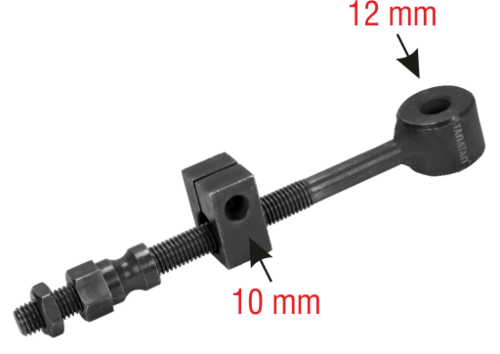 Alternator Adjuster Assembly - Power Steering (10 mm) 1612