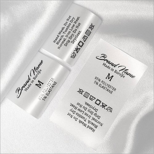 SATIN PRINTED LABELS