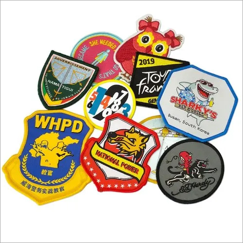 2 Inch Woven Cloth Logo Patches