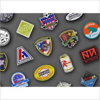 Embroidered Cotton Logo Cloth Patches - 5 Gm, 150 Mm Size | Features: Decorative Laces, Various Sizes Available, Cotton Fabric Design